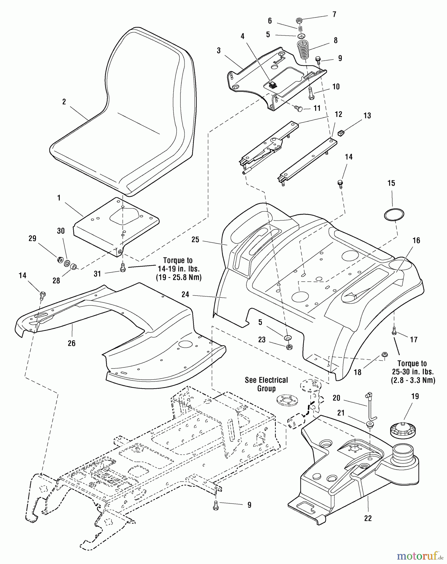  Snapper Rasen- und Gartentraktoren YT2350 (2690765) - Snapper 50