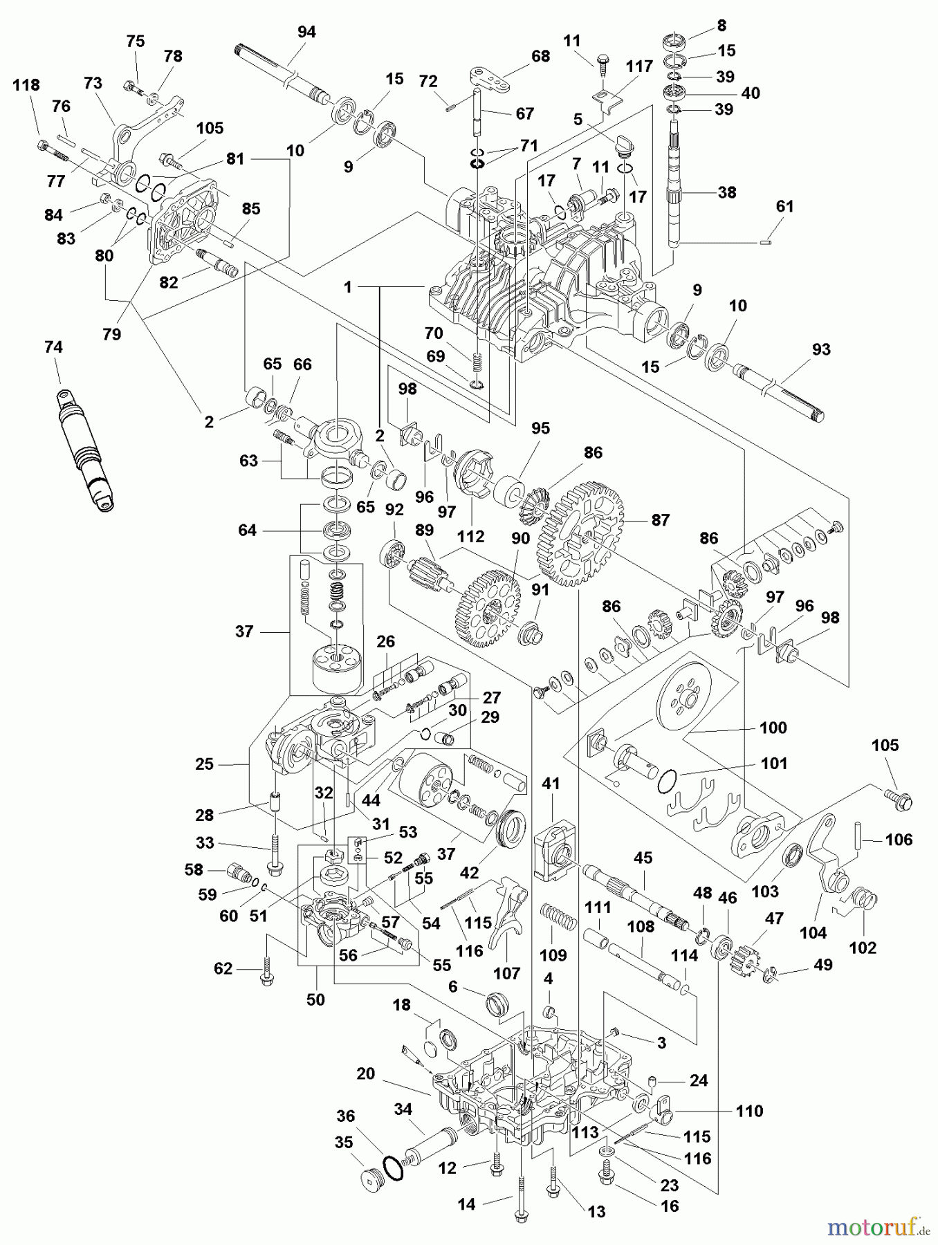 Snapper Rasen- und Gartentraktoren GT2354 (1694621) - Snapper 54