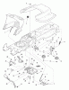 Snapper YT2144 (1694907) - 44" Yard Tractor, 21 HP, Hydro Drive, RMO, YT400 Series Ersatzteile Controls Group