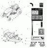 Snapper LT2044 (2690714) - 44" Lawn Tractor, 20 HP, Hydro Drive, RMO, LT200 Series Ersatzteile Decals Group