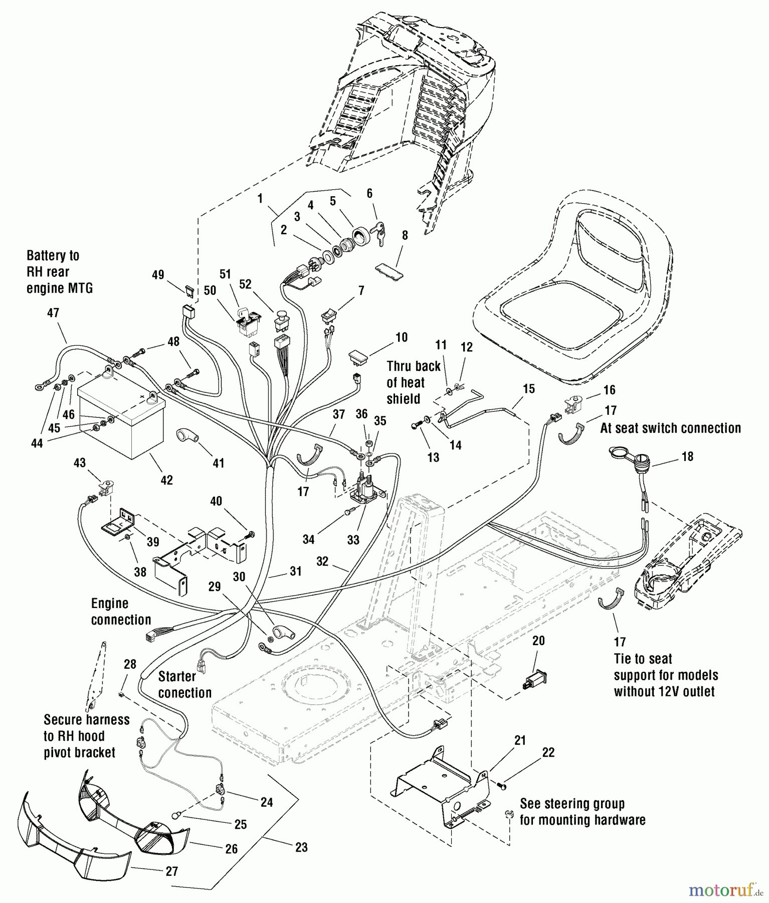 Snapper Rasen- und Gartentraktoren LT2044 (2690714) - Snapper 44
