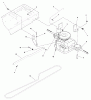Snapper LT2044 (2690714) - 44" Lawn Tractor, 20 HP, Hydro Drive, RMO, LT200 Series Ersatzteile Transmission Group