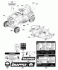 Snapper NXT2242 (2691023) - 42" Lawn Tractor, 22 HP, NXT200, LT125 Series Ersatzteile Decals Group - 42", 46" & 52" Deck - Lockup