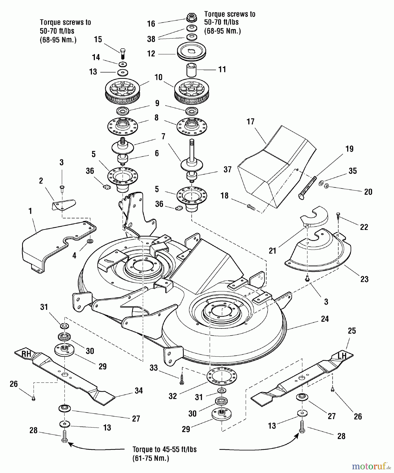 Snapper Rasen- und Gartentraktoren RD1840 (1694384 & 2690073) - Snapper 40