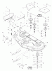 Snapper SGT27540D (2690626) - 54" Garden Tractor, 27 HP, Diesel, 4WD, 3PT Hitch, GT600 Series 0 Ersatzteile 54" Mower Deck - Housing, Arbors & Blades Group