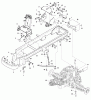 Snapper SGT27540D (2690628) - Garden Tractor, 27HP Diesel, 4WD, 3PT Hitch, GT600 Series 0 Ersatzteile Frame & Transmission Group