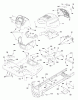 Snapper ST1842 (2691183-00) - 42" 18.5 HP Tractor Ersatzteile Chassis Group