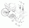 Snapper ST1842 (2691183-00) - 42" 18.5 HP Tractor Ersatzteile Seat Assembly Group