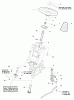 Snapper YT2050 (2690109) - 50" Yard Tractor, 20 HP, Hydro Drive Ersatzteile STEERING GROUP, MANUAL SNAPPER