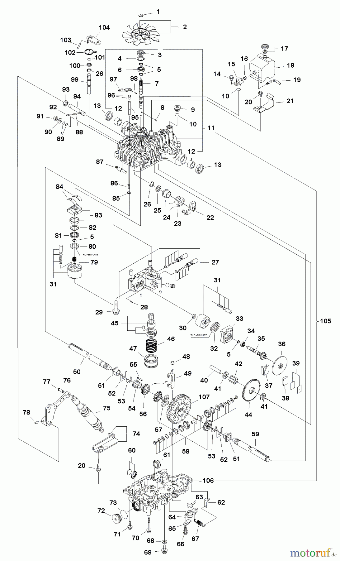 Snapper Rasen- und Gartentraktoren YT2050 (2690109) - Snapper 50
