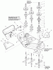 Snapper YT22500 (2690269) - 50" Yard Tractor, 22 HP, Hydro Drive, YT400 Series Ersatzteile 50" Mower Deck - Housing, Arbors & Blades