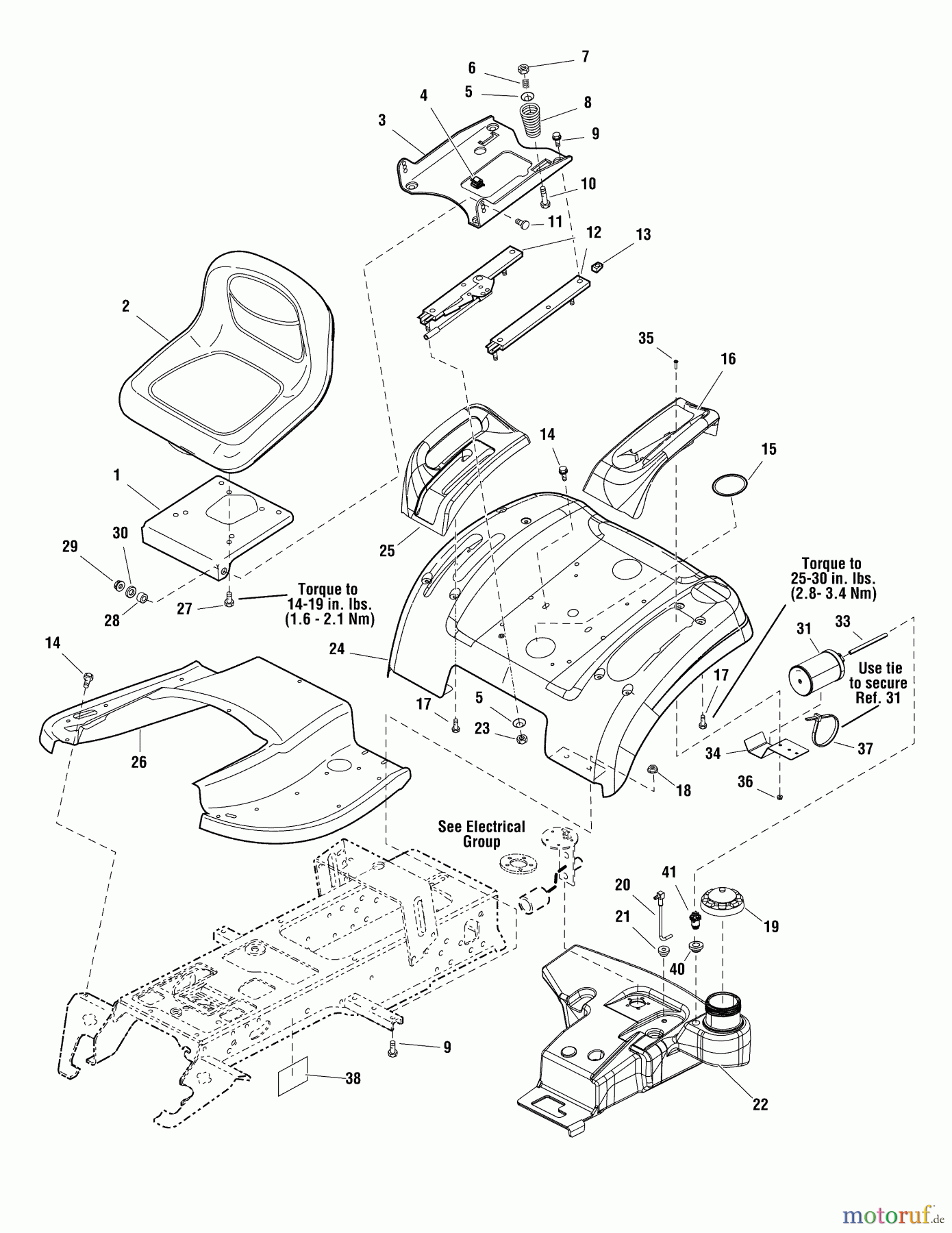 Snapper Rasen- und Gartentraktoren YT2652 (2691147-00) - Snapper 52