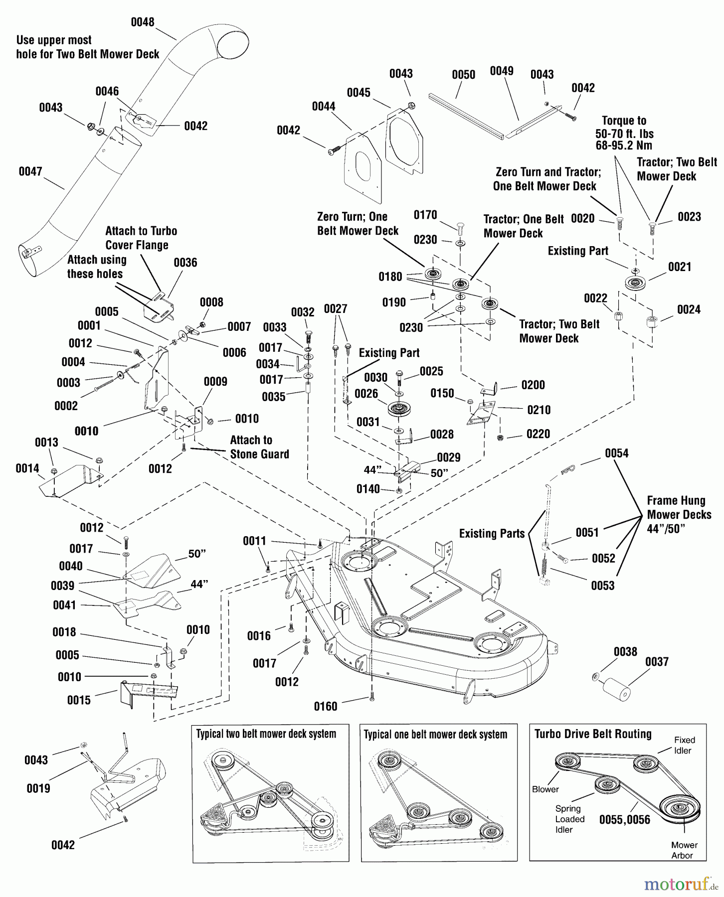 Snapper Zubehör. Rasenmäher 1696450-00 - Snapper 44