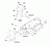 Snapper 1696468 - 61" Turbo, Fabricated Deck Ersatzteile Mounting Group (5303619)