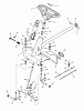 Snapper 3014524BVE (7800786) - 30" Rear-Engine Rider, 14.5 HP, Series 24 Ersatzteile Front End Assembly Group (Narrow)