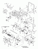 Snapper 3014524BVE (7800786) - 30" Rear-Engine Rider, 14.5 HP, Series 24 Ersatzteile Main Case, LH Fender & Yoke Lift Group