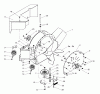 Snapper 5600002 - 48" Fast Vac Twin Grass Catcher Ersatzteile Blower Group