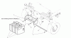 Snapper 5600002 - 48" Fast Vac Twin Grass Catcher Ersatzteile Weight Mount Group