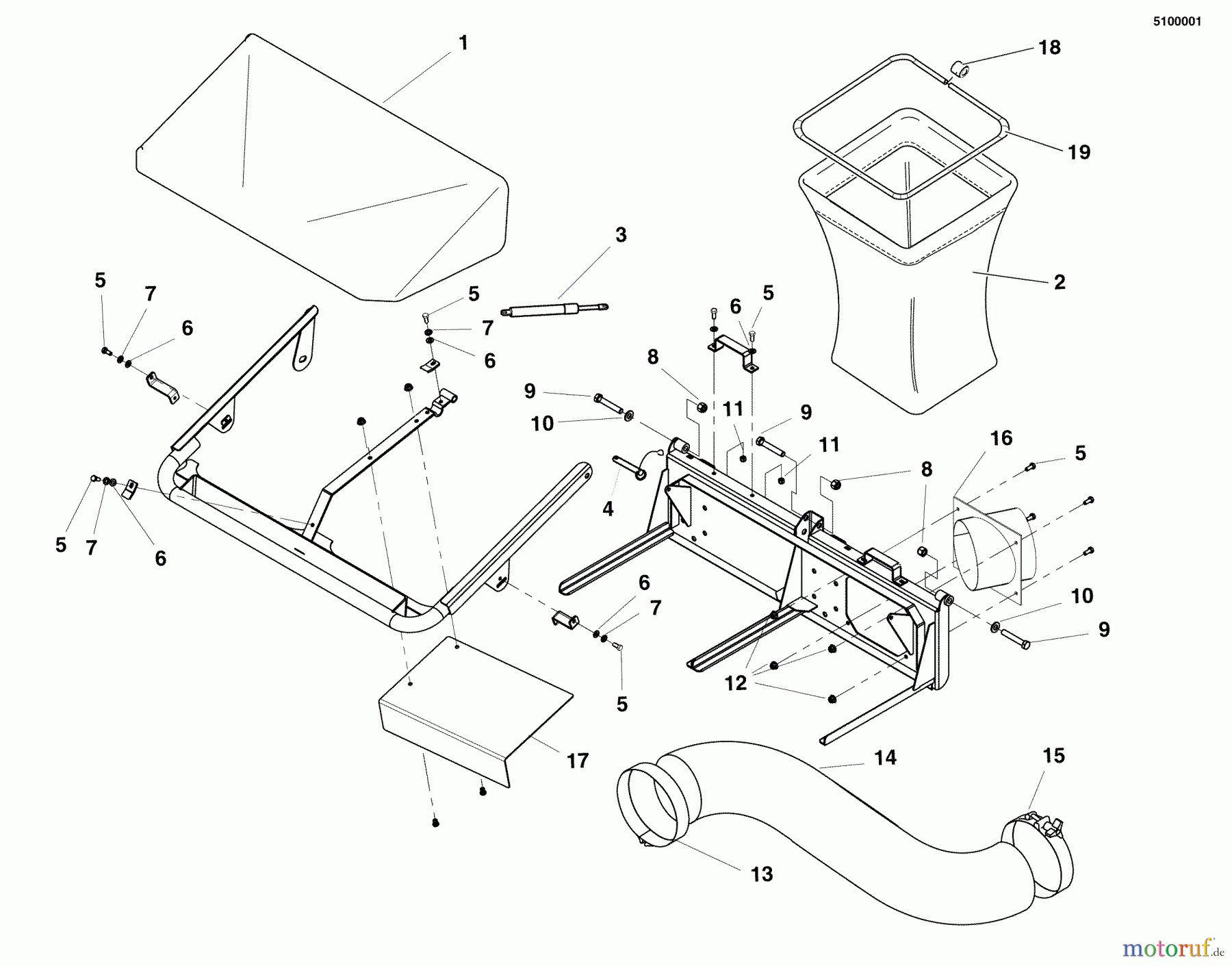 Snapper Zubehör. Rasenmäher 5600539 - Snapper 48