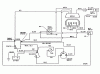 Snapper 280915BE - 28" Rear-Engine Rider, Series 15 Ersatzteile Wiring Schematic For 9, 10, 12 And 16HP Briggs