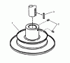 Snapper 301022BE (84701) - 30" Rear-Engine Rider, 10 HP, Series 22 Ersatzteile Drive Disc Assembly