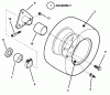 Snapper 301022BE (84701) - 30" Rear-Engine Rider, 10 HP, Series 22 Ersatzteile Wheels - Rear (Right Hand)