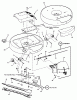 Snapper C2812523BVE (7800365) - 28" Rear-Engine Rider, 12.5 HP, Series 23, California Ersatzteile CUTTING DECKS, DEFLECTOR (28" & 33" Hi-Vac)