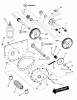 Snapper C3012523BVE (7800366) - 30" Rear-Engine Rider, 12.5 HP, Series 23, California Ersatzteile DIFFERENTIAL, R. H. FENDER