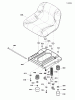Snapper RE210 (7800921-00) - 33" Rear-Engine Rider, 14.5 HP Hydro Drive, RE Series (Export) Ersatzteile Seat Group