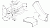 Snapper LW307T-2 - 19" Walk-Behind Mower, 3 HP, 2 Cycle, Steel Deck, Series 7 Ersatzteile Accessory - Side Chute, Adapter