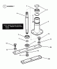 Snapper 2812523BVE (7800104) - 28" Rear-Engine Rider, 12.5 HP, Series 23 Ersatzteile SPINDLE