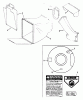 Snapper 19E05 - 19" Walk-Behind Mower, 3 HP, Steel Deck, Series 5 Ersatzteile Grass Bag, Adapter, Decals