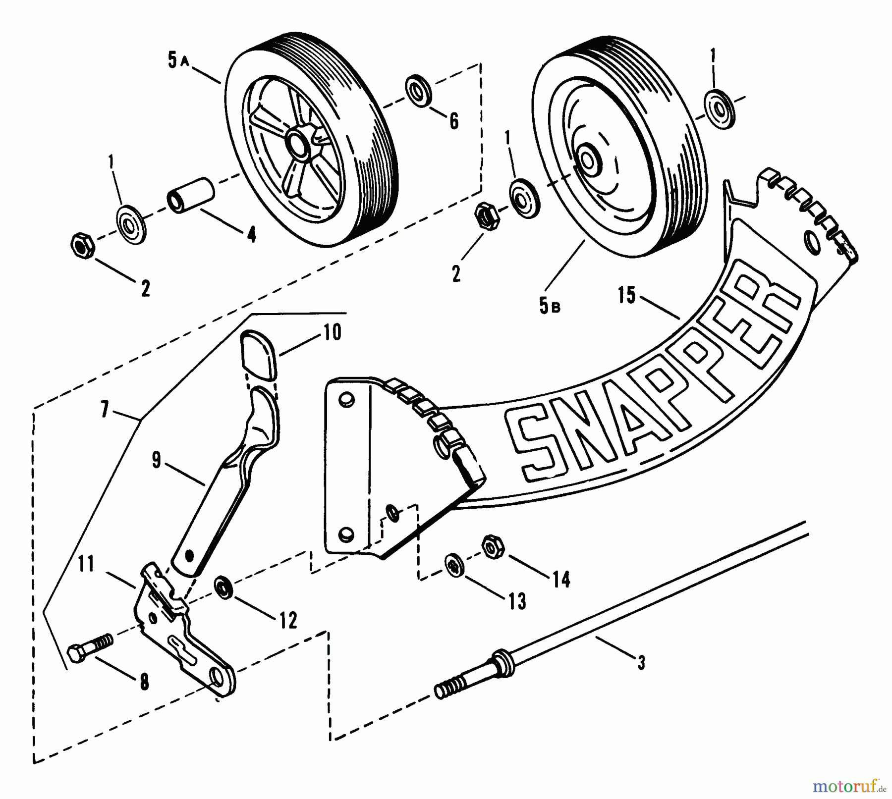 Snapper Rasenmäher 21351D - Snapper 21