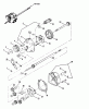 Snapper 21405PD-2 - 21" Walk-Behind Mower, 4 HP, 2-Cycle, Steel Deck, Series 5 Ersatzteile Transmission (Differential) (89 Models & Later)