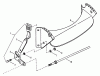 Snapper PD21357B - 21" Walk-Behind Mower, 3.5 HP, Steel Deck, Series 7 Ersatzteile Front Wheel Bracket, Latches