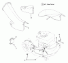 Snapper PD21357B - 21" Walk-Behind Mower, 3.5 HP, Steel Deck, Series 7 Ersatzteile Side Chute, Adapter