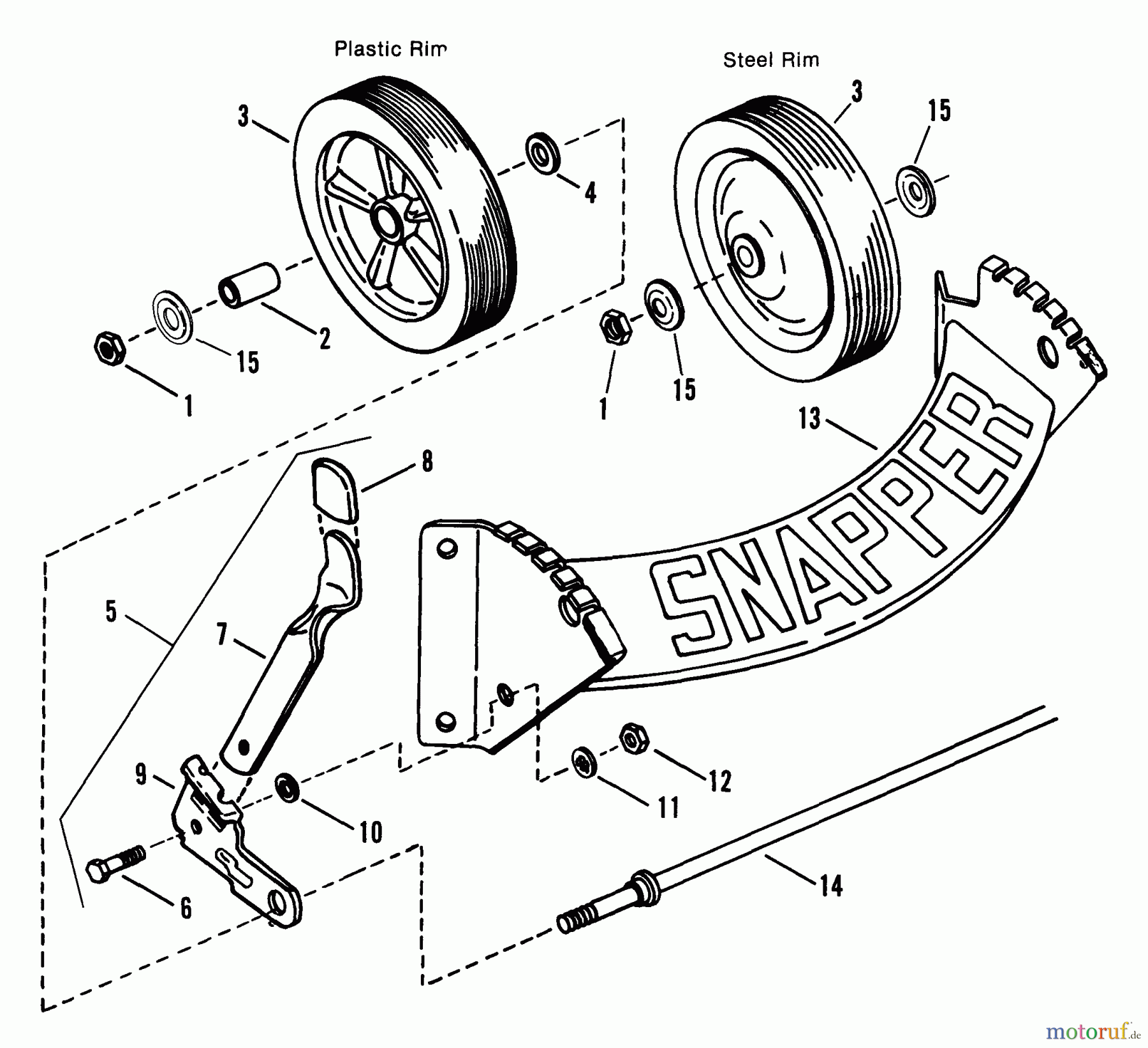 Snapper Rasenmäher 21404T-2 - Snapper 21