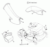 Snapper 214Y1PT - 21" Walk-Behind Mower, 4 HP, Steel Deck, BBC, Series Y Ersatzteile Side Chute, Adapter