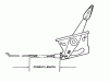 Snapper 214Y1PT - 21" Walk-Behind Mower, 4 HP, Steel Deck, BBC, Series Y Ersatzteile Throttle Controls