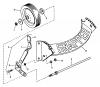 Snapper 21500PCR - 21" Walk-Behind Mower, 5 HP, Robin, Steel Deck, Commercial Series 0 Ersatzteile Front Wheels, Bracket, Latches
