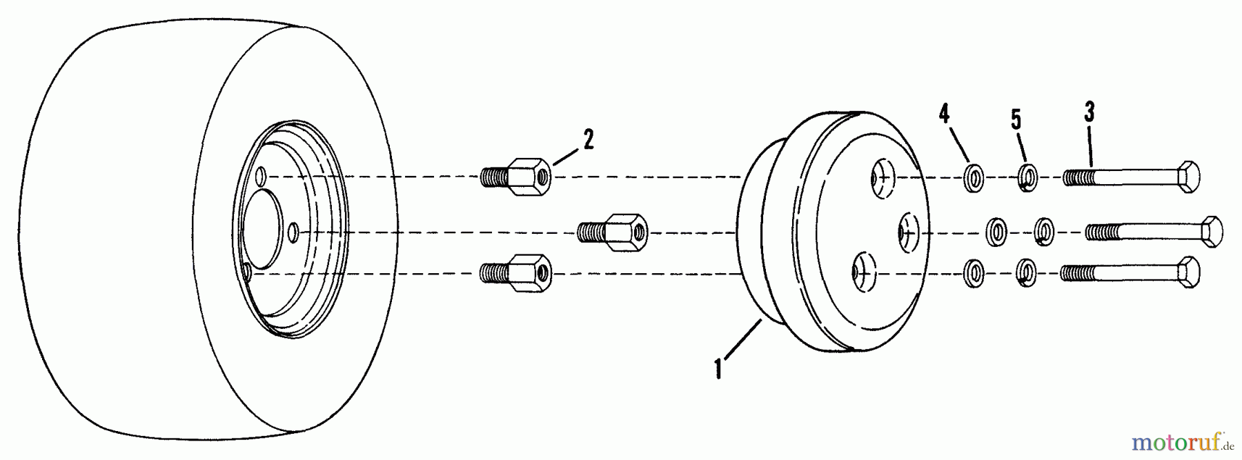  Snapper Zubehör. Rasenmäher 7060517 - Snapper Wheel Weight (8