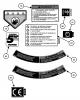 Snapper P216012TV - 21" Walk-Behind Mower, 6 HP, Steel Deck, Series 12 Ersatzteile Decals (Part 3)