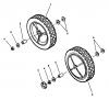 Snapper P216012TV - 21" Walk-Behind Mower, 6 HP, Steel Deck, Series 12 Ersatzteile Front Wheels