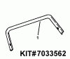 Snapper P21509BE - 21" Walk-Behind Mower, 5 HP, Steel Deck, Electric Start, Series 9 Ersatzteile Crossbar Kit
