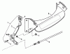 Snapper P21509BE - 21" Walk-Behind Mower, 5 HP, Steel Deck, Electric Start, Series 9 Ersatzteile Front Bracket, Latches
