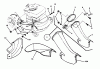 Snapper P217018BV (85699) - 21" Walk-Behind Mower, 7 HP, Steel Deck, Series 18 Ersatzteile SIDE CHUTE ADAPTER