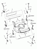 Snapper RP2187519BVE (7800173) - 21" Walk-Behind Mower, 8.75 HP, Steel Deck, Recycling, Series 19 Ersatzteile WHEEL BRACKETS, LATCHES (Push)