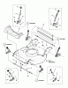 Snapper N217020B (7800600) - 21" Walk-Behind Mower, 7 HP, Steel Deck, California Series 20 Ersatzteile Wheel Brackets & Latches (Push)