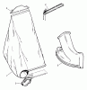 Snapper AP21509B - 21" Walk-Behind Mower, 5 HP, Cast Deck, Side Discharge, Series 9 Ersatzteile Accessory - Grass Bag