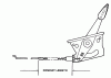 Snapper AP21509B - 21" Walk-Behind Mower, 5 HP, Cast Deck, Side Discharge, Series 9 Ersatzteile Throttle Controls